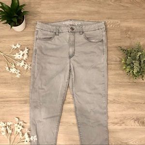 American Eagle Grey Jeans